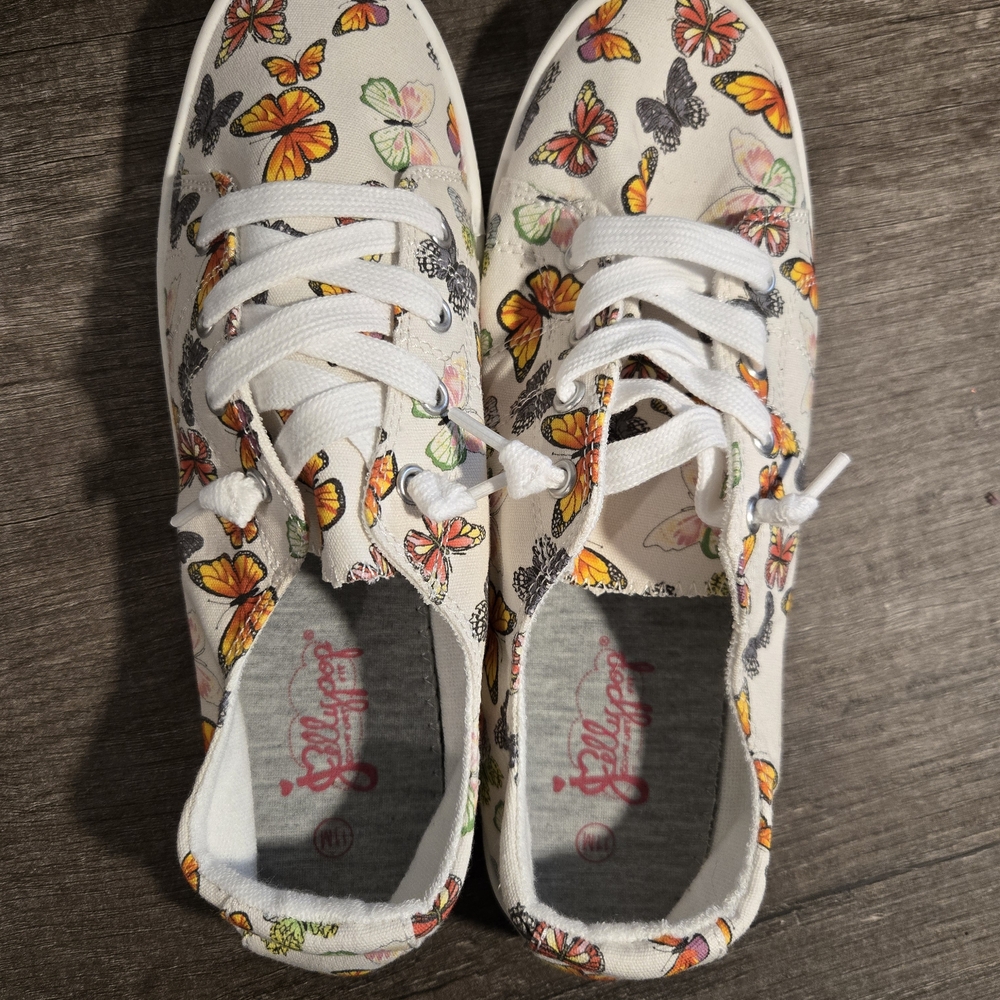 Jellypop Multicolor Butterfly Sneakers